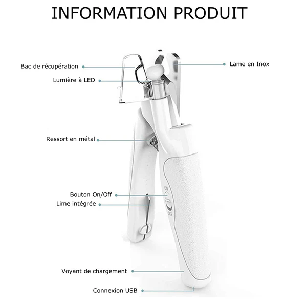 Coupe griffe Chat à LED Catgrip